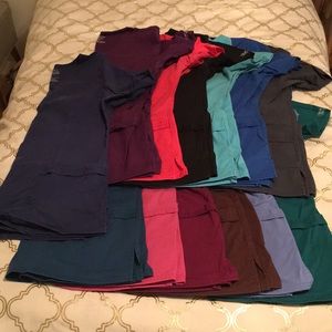 Cherokee workwear scrub bundle size small